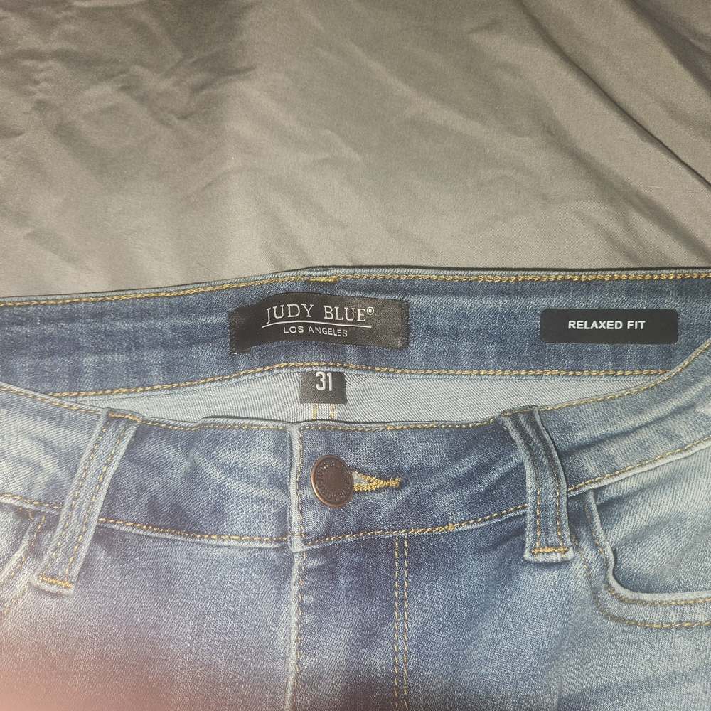 Judy Blue Women's Boyfriend Jeans in Classic Blue